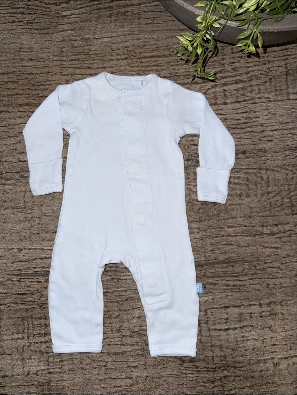 Simply Magnetic Me one piece outfit 0-3 months baby blue